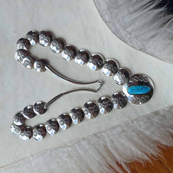 Sterling Silver Pillow Storyteller Necklace (double-sided design) - Picture 3 of 10